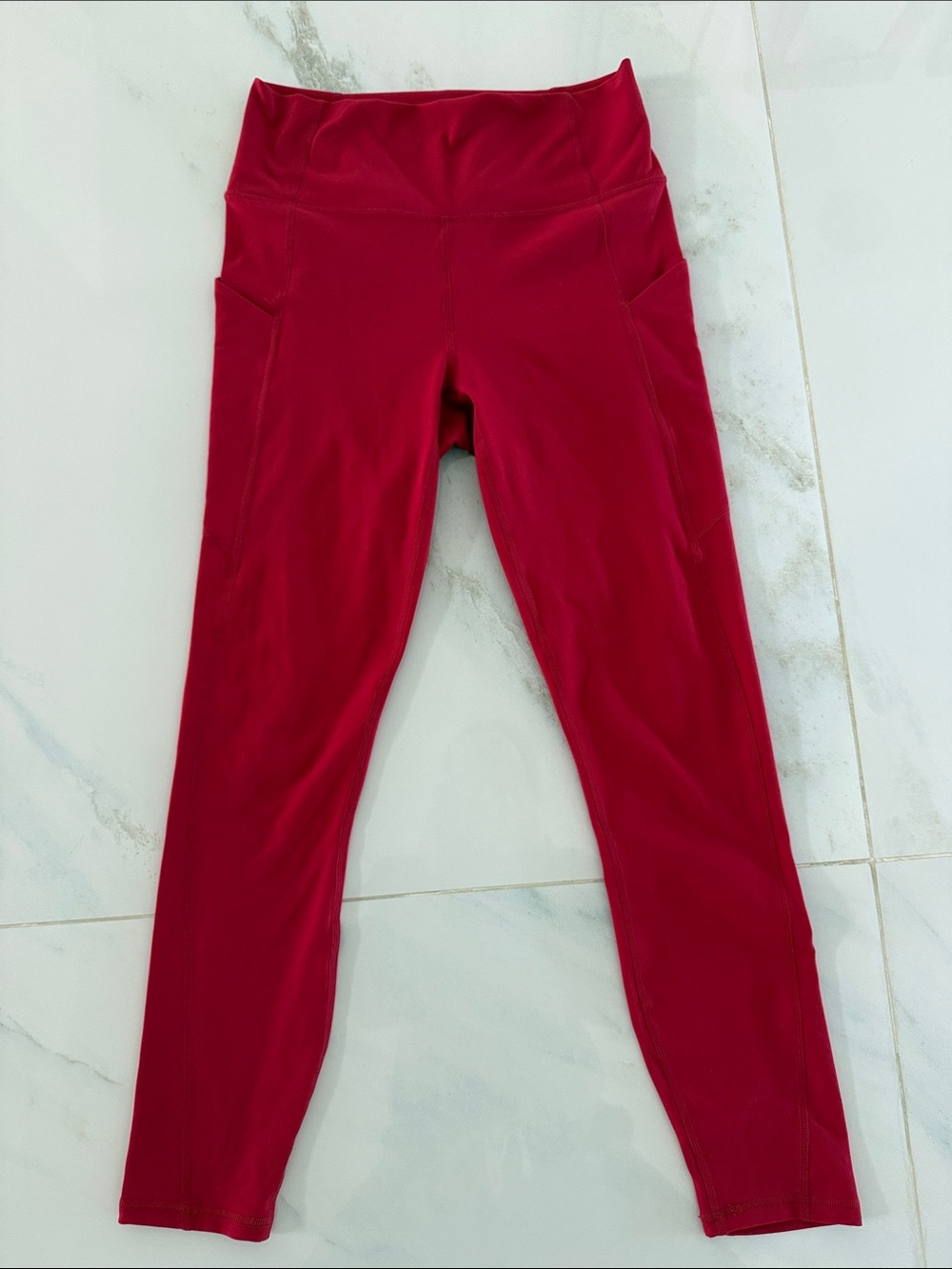 Fabletics women’s Crimson Red Active Leggings